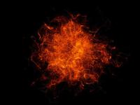 The fiery dust experiment