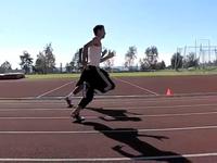 Bike Rig Test on 200m Turn