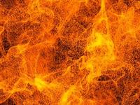 The fiery dust experiment - 500px detail