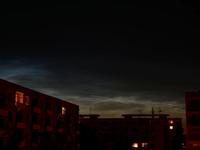 Noctilucent clouds Timelapse