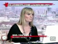 Il nostro organizer "Ettore " a Telelombardia confronto con un rappresentante del PD