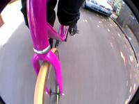 Camera attached to Bike test