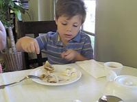 Diego's chopstick skills!