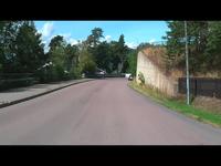 Sightseeing in Dröbak, Norway, by car, summer 2009