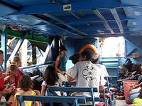 Homeless dude raps on our boat