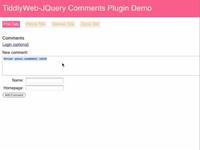 TiddlyWeb-JQuery Comments Plugin