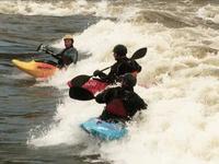 Sandy River Dam Wave