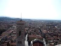 VIEW OF FLORENCE FROM THE TOP OF THE DUOMO