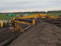 Digger machinery complex for main pipeline full repair.