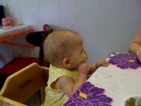 Carmen at the Restaurant