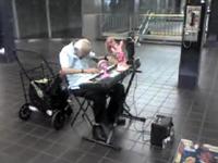 Subway Piano Man - It's Professor Alvarado!!!