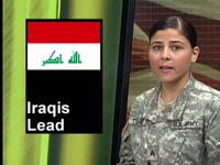 Working with Iraqi forces