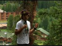 2009 Crankworx Colorado Slopestyle Course Walk with Cam McCaul