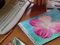 Sherry's Watercolor Flower