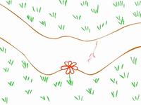 Flower and girl