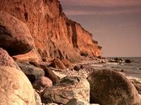 Dovnsklint - A moraine clay cliff...
