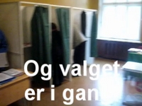 Valgobservation i Kaunas, Litauen