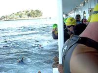 Escape from Alactraz Triathlon 2009 Swim Start 2