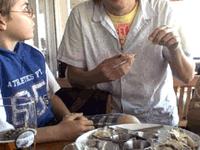 Sam Tries an Oyster
