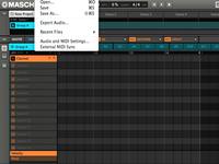 MaxMSP MIDI arpeggiator used with Native Instruments' Maschine