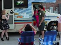 Bentern & Lasertron singing at the Whuffaoke Tour