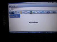 Sidekick LX Quickfind feature