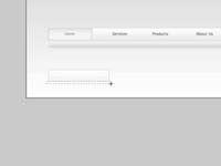 Web 2.0 Menu Bar