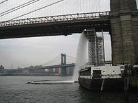 Brooklyn Bridge Waterfall