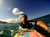 Jamie Sterling and his GoPro Surf HERO getting shacked at Pipe - Winter '08/09