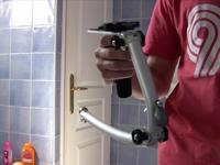 Steadicam DIY + HV30 + 35mm