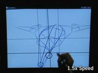 ILoveSketch No-Cut Demo: Spacecraft