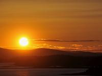 Sunset above Camden Hills