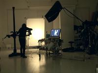 using a cellphone  display light for a product shoot
