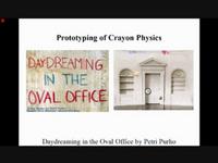 Prototyping of Crayon Physics