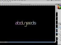 Photoshop Tips #2 - Neon Effect with Light Effec Animation