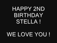 Stella's 2nd birthday music video....