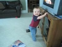 What we do while Mom's at work...