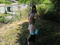 Hot Day For Zach, Bethany, and All Seattle!