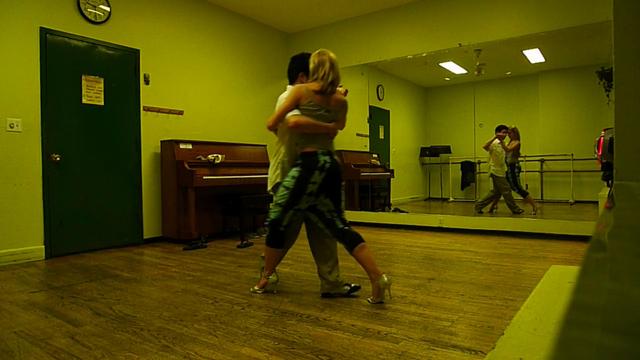 Aga y Linus - Argentine Tango Practice