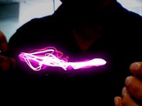 Flash Webcam Motion Detection #2 Play with ribbons