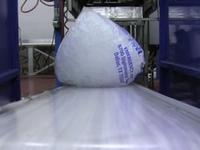 Ice workers stay cool in summer heat