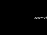 Acronym Fall/Winter 0809 Instruction Videos