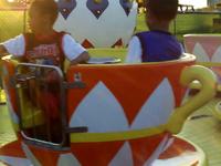 Whirling around at the fair