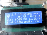 lcd4linux @ HDX1000 NMT