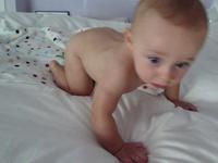 Butt naked!