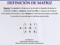 Matrices 1