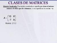 Matrices 2