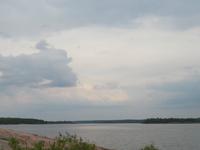 Clouds passing by at Killbear Park
