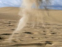 Sand explosion