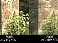 AG-HVX201 vs AG-HPX500